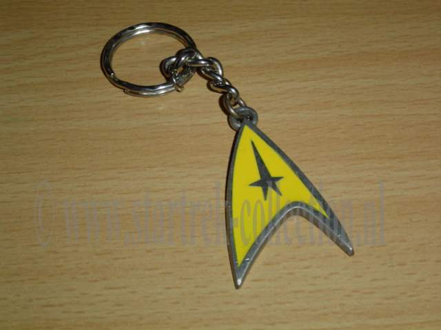 Star Trek Next Generation PICARD Laser Cut Rubber Keychain Applause 
