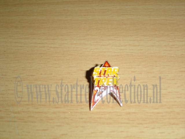 Star Trek 20th Anniversary Cloisonne Pin-Lincoln Ent 